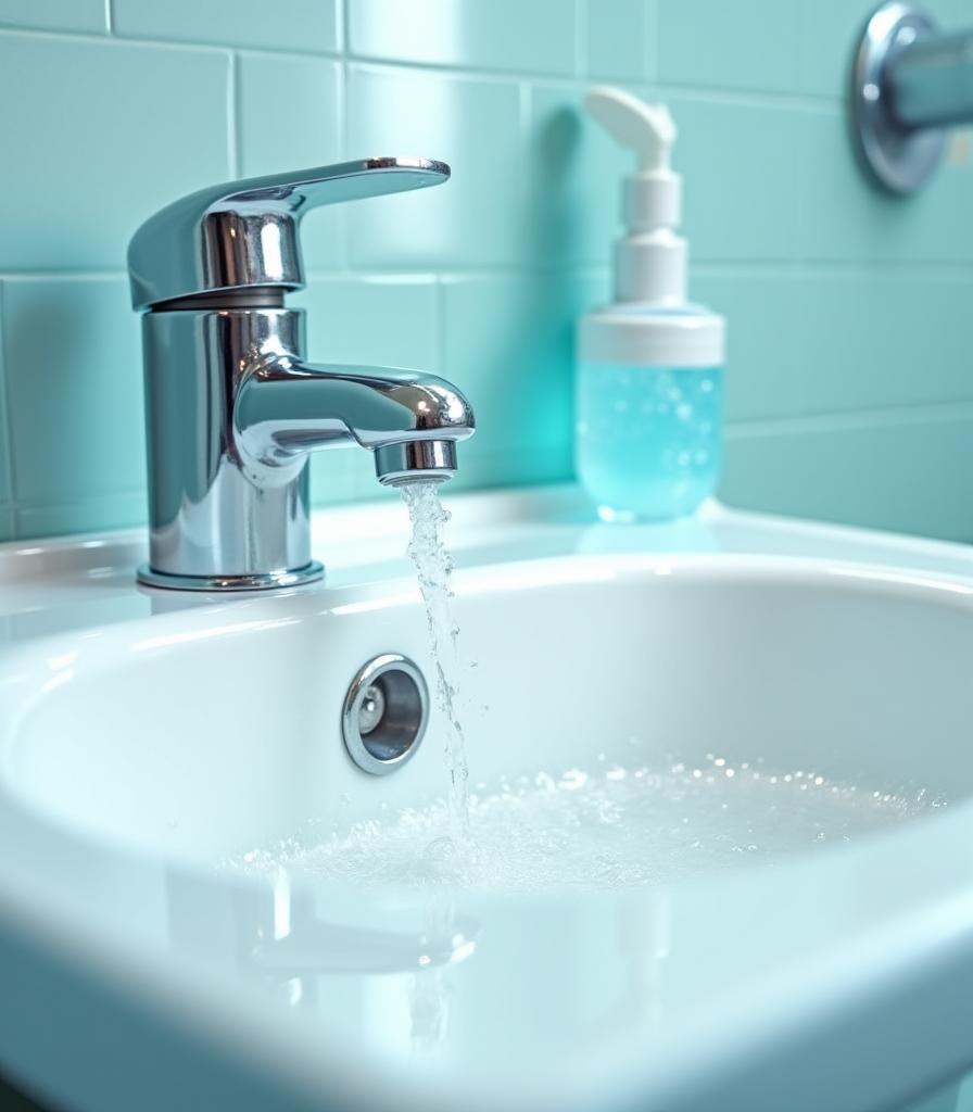 Désinfection salle de bain élimination moisissures